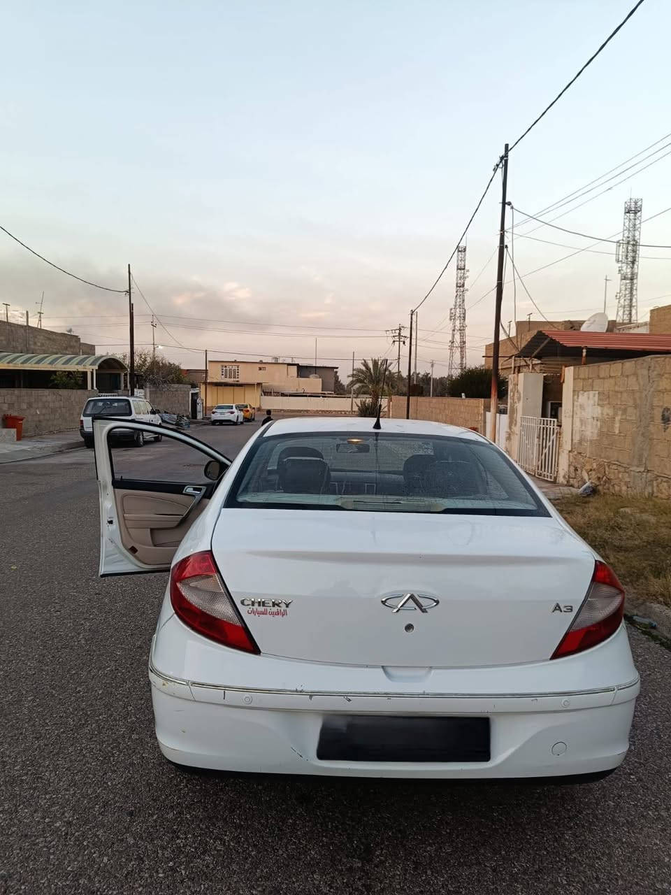 مكلف بنشر🚗 للبيع – شيري A3
🔹 سنة الصنع: 2013
🔹 الحالة: فول مواصفات
🔹 الكير: أوتماتيك
🔹 المحرك: 1.6 بنزين (ACTECO)
🔹 بدون صبغ (كلين )
🔹 رقم سليمانيه جديد ينتهي في 2028 مع وجود بطاقة بنزين شرط تحويل
🔹رقم صاحب سيارة  ***********
🔹 الهياكل والأبواب بدون صبغ أو حوادث
💰 السعر المطلوب: 67 ورقه وبيها مجال
