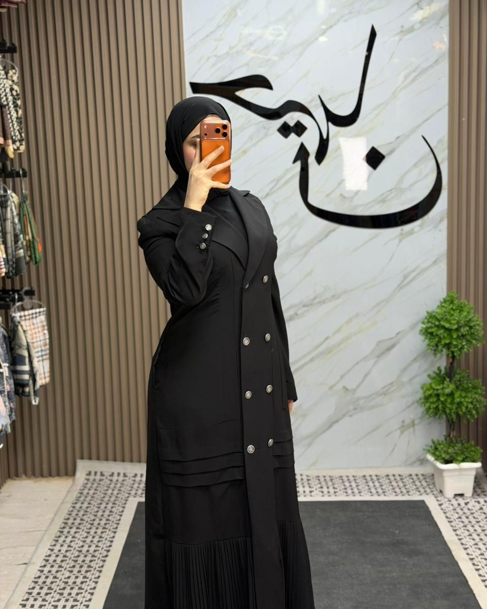✨ جبة  فخمة ✨
خامية تترون إنكليزي درجة أولى 👌
ناعمة، مرتبة، ولبستها تخبل على الجسم 😍

متوفرة بقياسات من 46 إلى 60
وتناسب مختلف الأوزان بكل راحة وأناقة 🤍
🚚 والتوصيل مجاني لفترة محدودة
إذا تحبين الأناقة والستر بنفس الوقت، هاي الجبة إلك 💫
للحجز والاستفسار راسلينا خاص 📩


**إذا كنت صاحب هذا الإعلان وتريد حذفه لأي سبب، رجاءا أرسل رسالة إلى الدعم الفني**