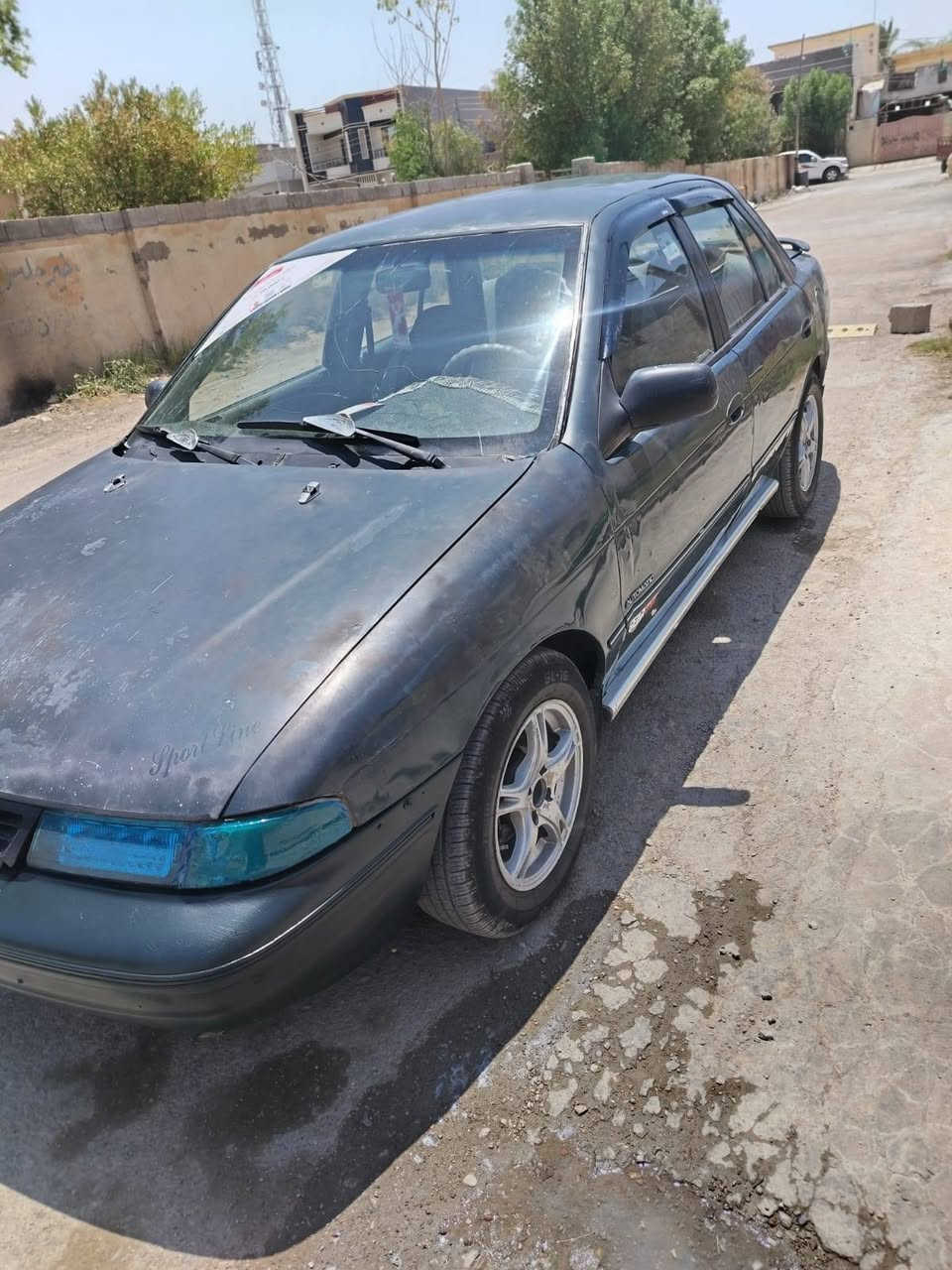 كيه سيفيا
موديل 94
كير عادي
محرك خير من الله 
تخم تاير قبل كم يوم 
سنتر لوك
دوشمه جديده 
كهربائيات شغاله 
خياس ماكو
تبريد شغال
صدر جديد 
باور ~مشط جدد
سياره بلاديه
مابيها لا صبغ ولا معجون
جراد قليل
رقم ديالى 
مشروع وطني
سنويه لل28
تحويل مباشر
شهربان 
السعر 28وبيها مجال
للاتصال:-***********
