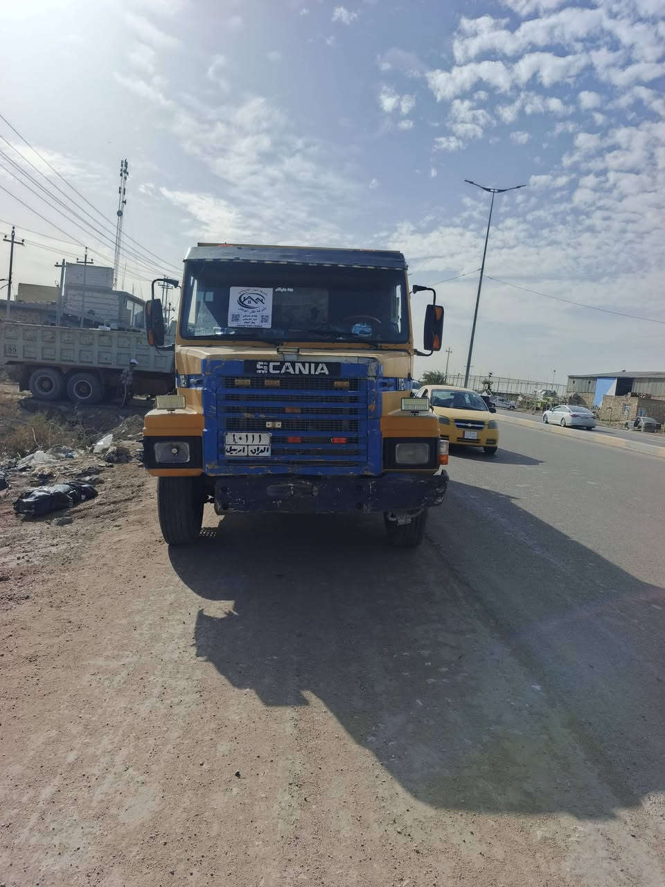 اسكانيا للبيع مكينه وكير ومجموعه على الشرط شاصي غير مكفول السعر ٩٠ ورقه للاستفسار الرقم ***********
