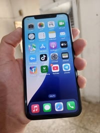 اكس s ماكس ذاكره 256 بطاريه 74 جهاز شغال كل عيب مابي فقط مبدل شاشه وكا...