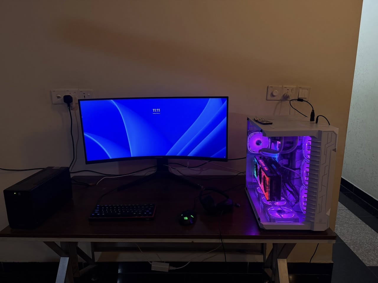 السلام عليكم بيسي للبيع
المواصفات 

كارت شاشه 3070 8gb

المعالج I5 12400F

بورد ASUS PRIME H610MK D4

الرامات 16gb 

M.2 1tb

Hdd2tb

الملحقات 
يوبي اس اوف لاين 2000

مواصفات الشاشه 

165Hz

Rgb

3.5K

 للاستفسار الاتصال/ ***********
