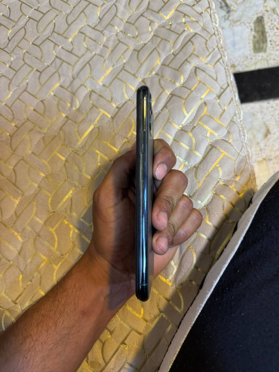 سلام عليكم
ايفون 11pro max ذاكرة 256 اللون زيتوني بدون ملحقات مبدل شاشة وبطارية جهاز حلو ونضيف لا شخوط ولا شي ضهرة جديد فقط الشاشة والبطارية مكاني اليرموك ***********السعر 200 الف
