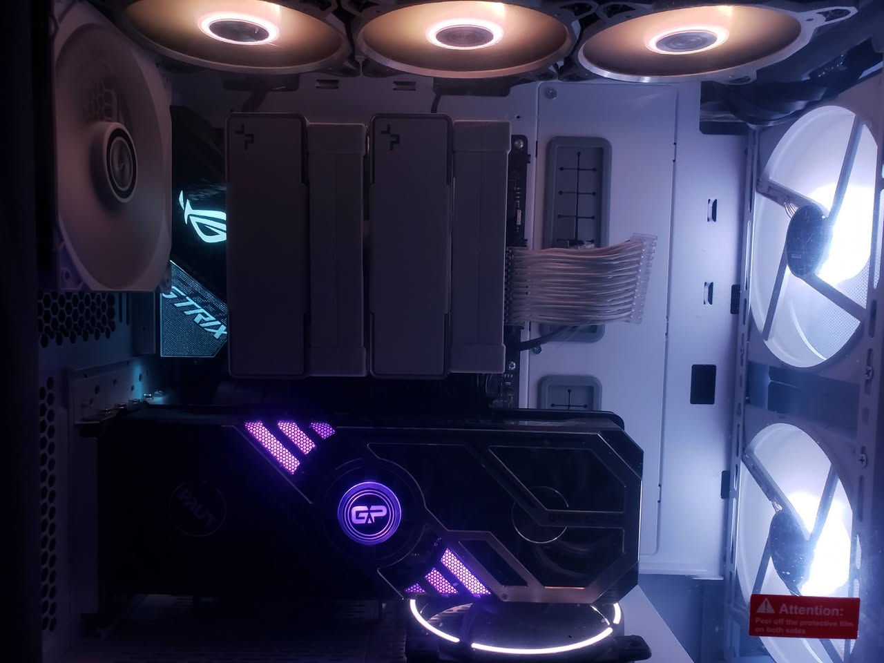 السلام عليكم
تجميعة كاملة مع الشاشة والإكسسوارات و ups للبيع
🛑مابيع مفرد

r9 5900x
deepcool ak620 white 
ram 64gb 16*4 3200mhz
asus rog x570-f gaming 
m.2 1tb 
m.2 256
 hdd1tb
psu 850w corsair gold modular
case lian li lancool 216 white 
gpu rtx3080ti 12gb
vertical  razer gen4
الشاشة:
msi 274qrfw
الإكسسوارات :
ماوس لوجتك 
g502 hero
كيبورد
reddragon k550 yama
ماوس باد xl
UPS:
apc c1500
بطارية ليثيوم ايون فوسفات الحديد 
24v 30امبير

استفسار اكثر خاص او الاتصال ***********
