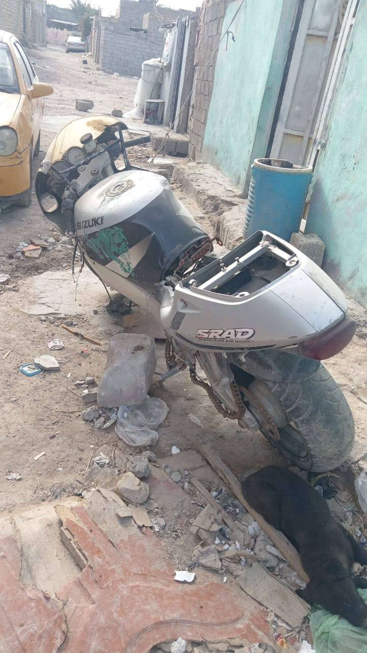 سلام عليكم دراجه بطحه للبيع كل شيء شغال بيها بس ناقصها محرك قيم وخذ بالما يرضى الله مكان كوفه رقمي ***********
