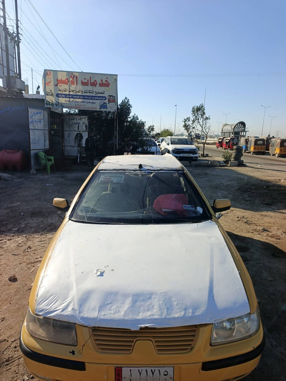 السلام عليكم
للبيع سمند 2011
راعيه مسافر 
اتكفل سرقه وعشاير
مكينه وكير خير من الله 
تخم تاير 
الموقع بغداد بوب الشام
السعر ١٣ ورقه وبيه مجال قليل للشراي 
للاستفسار ***********
