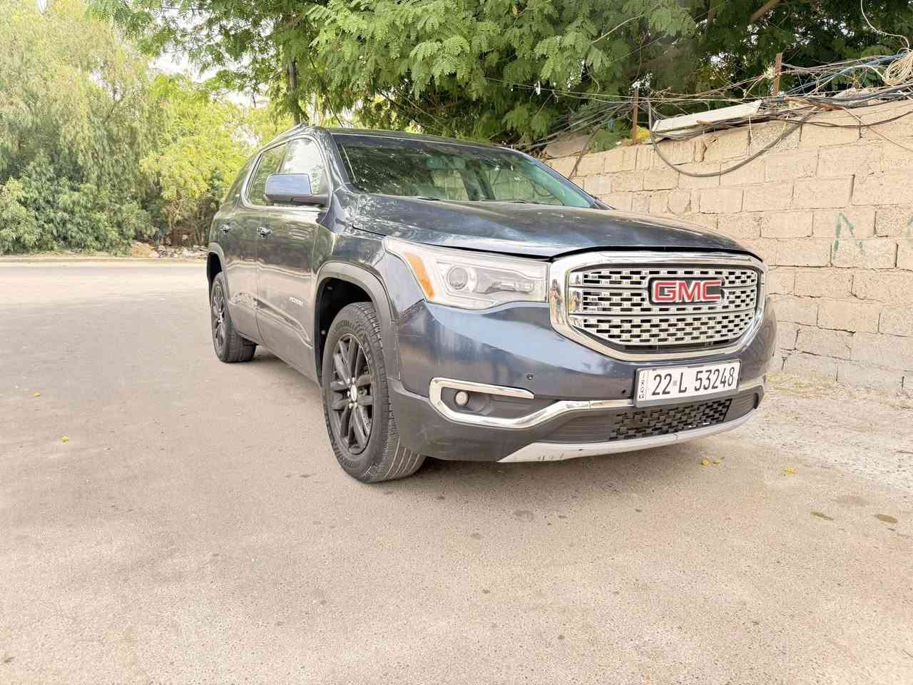 السلام عليكم جمسي اكاديا 2019 فول مواصفات وارد امريكي حادث بنيد فقط بدون دواخل وباخين جاملغات توحيد لون وبيها بارد بقبغ الصندوق هنا بالعراق السيارة فول الفول فتحتين بصمة تبريد قطعتين كشنات منفصل شاشه كبيره وكاميرا وحساسات ورادار مكينة 6 سلندر ماشية 115 الف مايل السعر المطلوب 172 وبي مجال للشراي اي استفسار *********** مكاني الاعظمية
