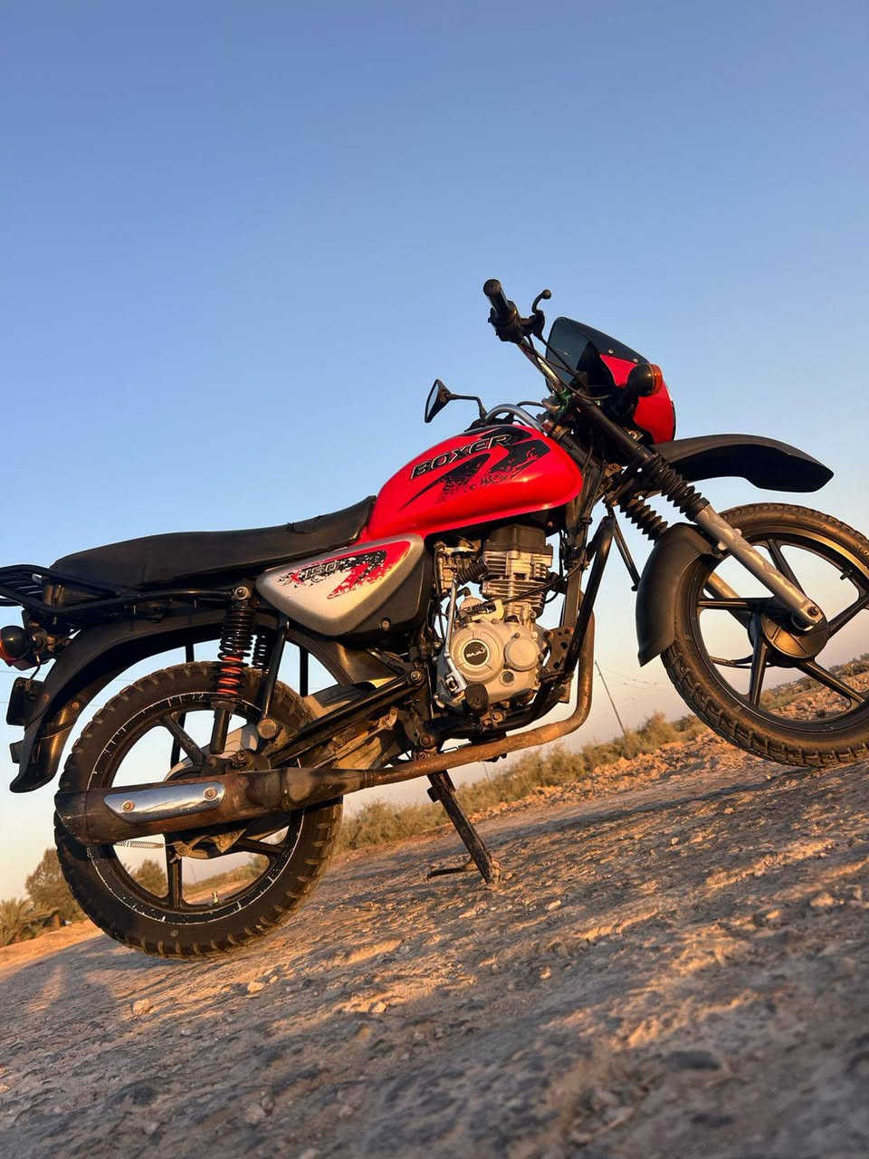 السلام عليكم ورحمة الله دراجه نوع بوكسر جبلي موديل 2018دراجه مجفته اوراق وكيل العنواحله ورديه خارج الشراي يتصل*********** اخواني أني مكلف بالنشر هذارقم صاحب الدراجه
