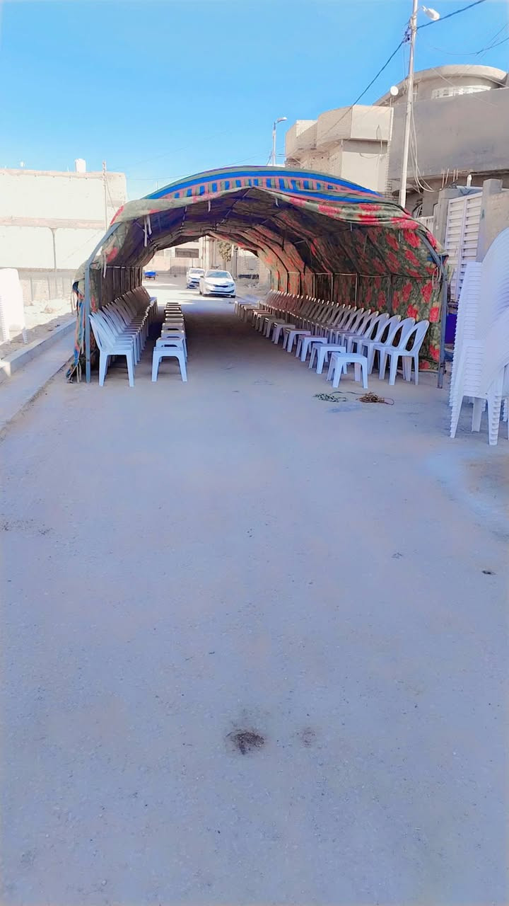 مكتب الصادق لايجار كافه المناسبات الجوادر والكراسي
يوجد توصيل كافه أحياء الديوانيه
التواصل الخاص او اتصال
***********
