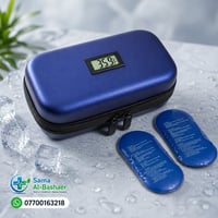 ❄️ حافظ على البرودة المطلوبة أينما كنت مع **حافظة التبريد الطبية المحم...