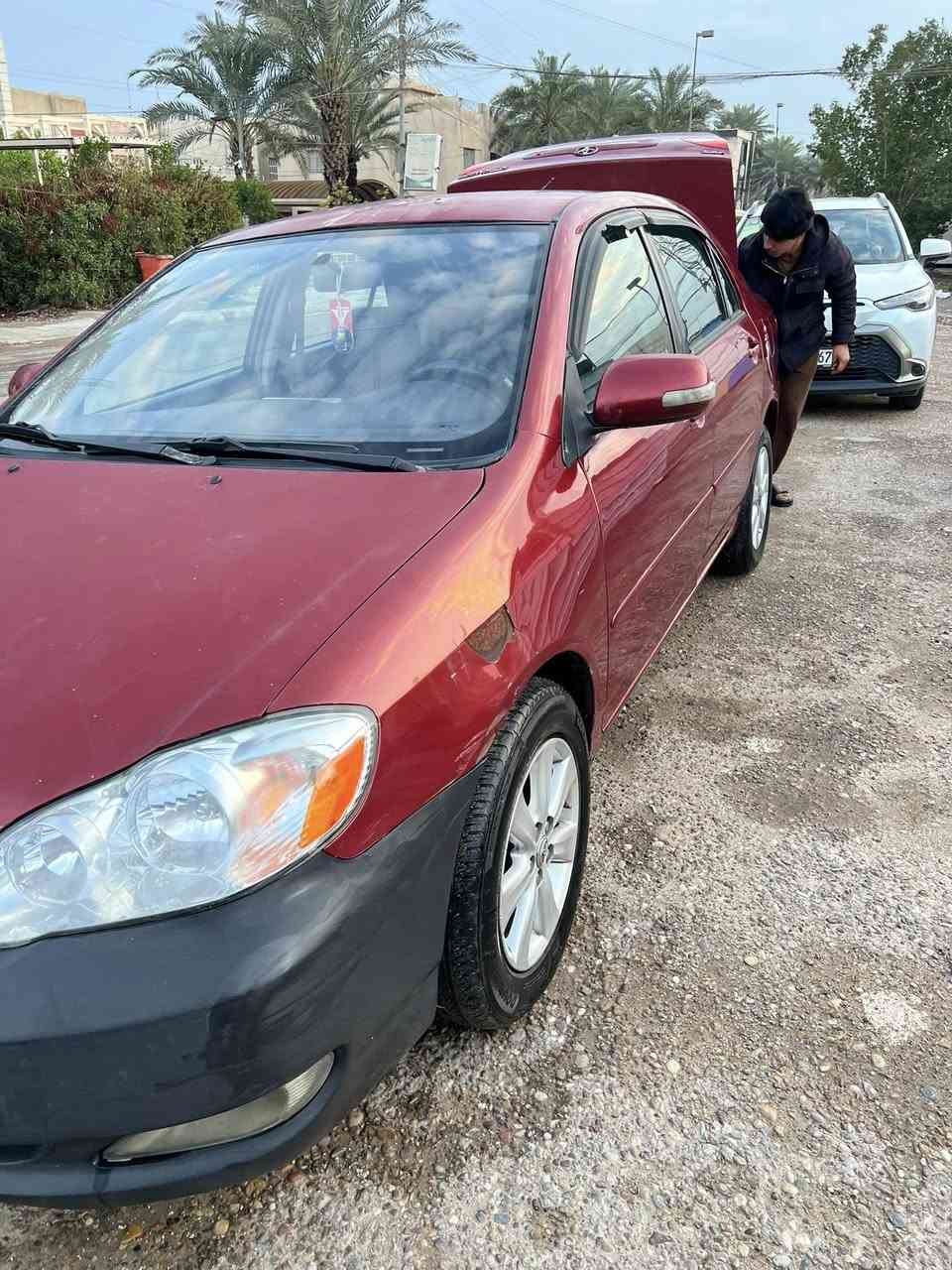 كورلا 2007 وارد أمريكي مكينه جديده صار ست اشهر من شديته تبريد ثلج السياره بيه تكمه مال جهت الصدر السياره مصبوغه عام صبغه تعبان يرادله صبغ عام حداديه امامي فقط 
تبريد ثلج سياره جاهزه خير من الله السعر 78  بيه مجال ‭

0780 458 6524‬ ‭
