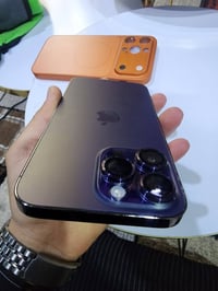 ايفون 14 برو ماكس الجهاز مستبدل شاشه 3 خيارات نوعيه زينه  و بطاريه  دب...