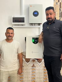 طاقة شمسية • بطاريات ليثيوم • ٦٣٠ واط