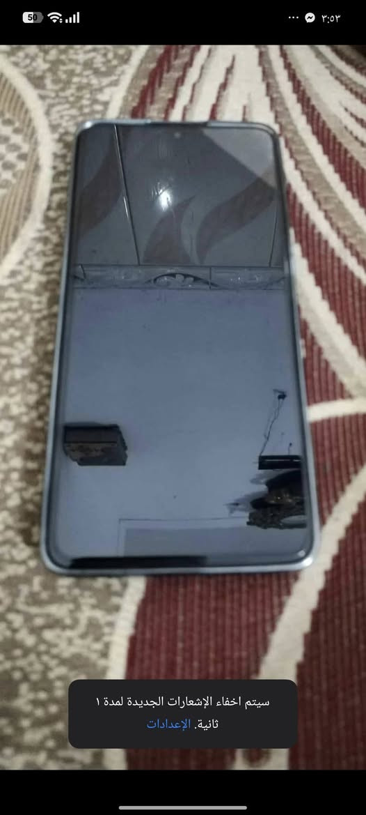 سلام عليكم مبايل بوكو x6برو ذاكره 512بوبجي 120فريم احوافه تيتانيوم  الضهر كزاز الشاشه ولا شخط بيهه السعر 400وبي مجال قليل ولمكان نجف الاشرف حي العسكري للتواصل ***********
