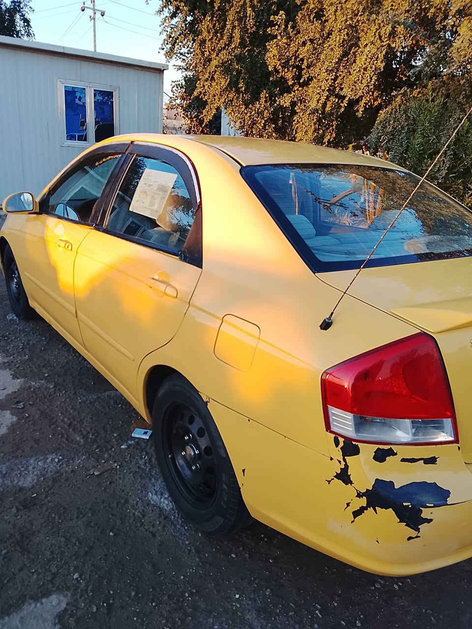 سبكترا 2008للبيع.او مراوس بخصوصي.
سياره حلوة ونظيفة بيها قطعتين تبديل جاملغ وبنيد وجاملغ الثالث مفتوح.
كير ومحرك مكفول.
نقصها  كمبريسر .
سياره مال جناي بسمي شرط التحويل.ارقامها انكليزي باقي علاستلام.
سعرها 80 بيها مجال للشراي فقط.
***********
