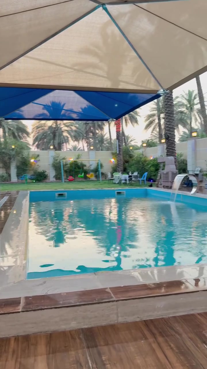 استمتع بيوم مميز وسط الطبيعة ✨.
مزرعة مجهزة للراحة والترفيه 🌳.
مناسبة للعوائل والشباب 👨‍👩‍👧‍👦.
حجوزات يومية بأسعار مناسبة 📅.
الموقع : بغداد الكاظيمة يعني قريب على الكل 
للاستفسار  *********** ☎️
