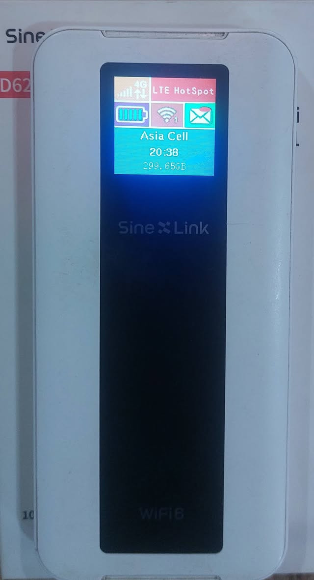 جهاز WiFi6 يعمل على كل خطوط + باور بنك 10000mAh


**إذا كنت صاحب هذا الإعلان وتريد حذفه لأي سبب، رجاءا أرسل رسالة إلى الدعم الفني**