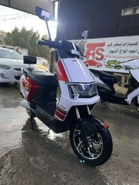 دراجه شحنه مستعمله قليل جدا ملفه 30000 بطاريات سته نوعه البطاريه برتقا...