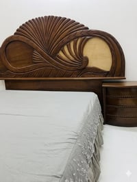 غرفة نوم خشب • ٨ قطع • نظافة ٨٠٪