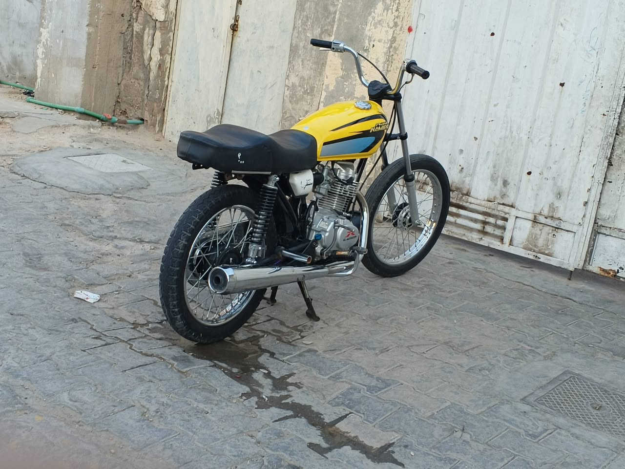 سلام عليكم  درجه ربيدو محرك مفتوح بس وفات  شاصي 21وباقي كله 25 عوزه تفيلس سعر 550وبيه مجال بصيط مكاني كربلاء الحر  *********** ابليت ما بيه طاحت
