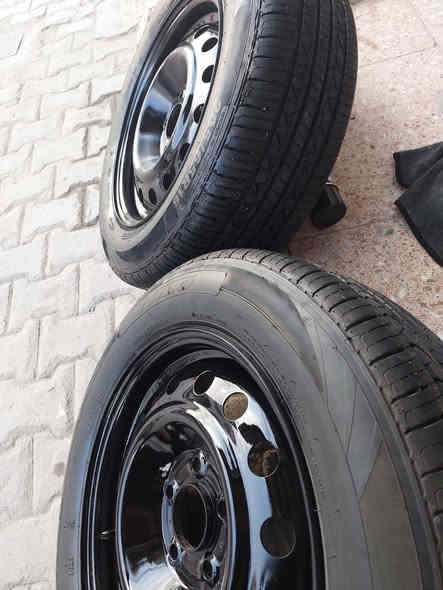 سلام عليكم تخم ويل حجم ١٦ أصلي بي تخم تاير جديد أصلي ابوختم مصبوغ حراري وجاهز بيع أو مراوس ***********مبايل
