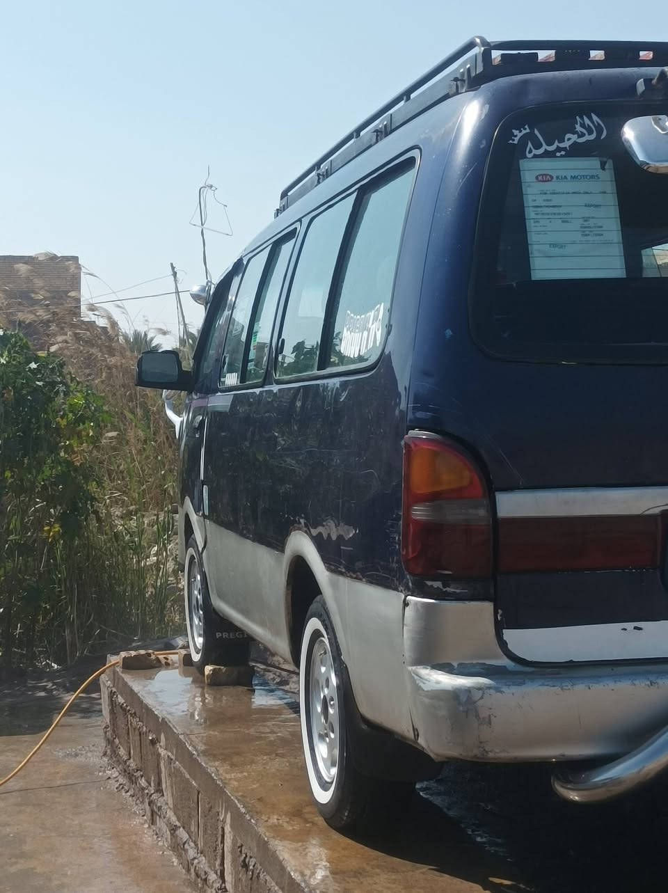 سلام عليكم ورحمه الله وبركاته بريجو موديل 97 بسمي سنويه31 خطها تاجي علاوي سياره كفاله عام كلشي اكو بسوك رايدها 70وبيها مجال الطيبين مكان سياره طارميه***********
