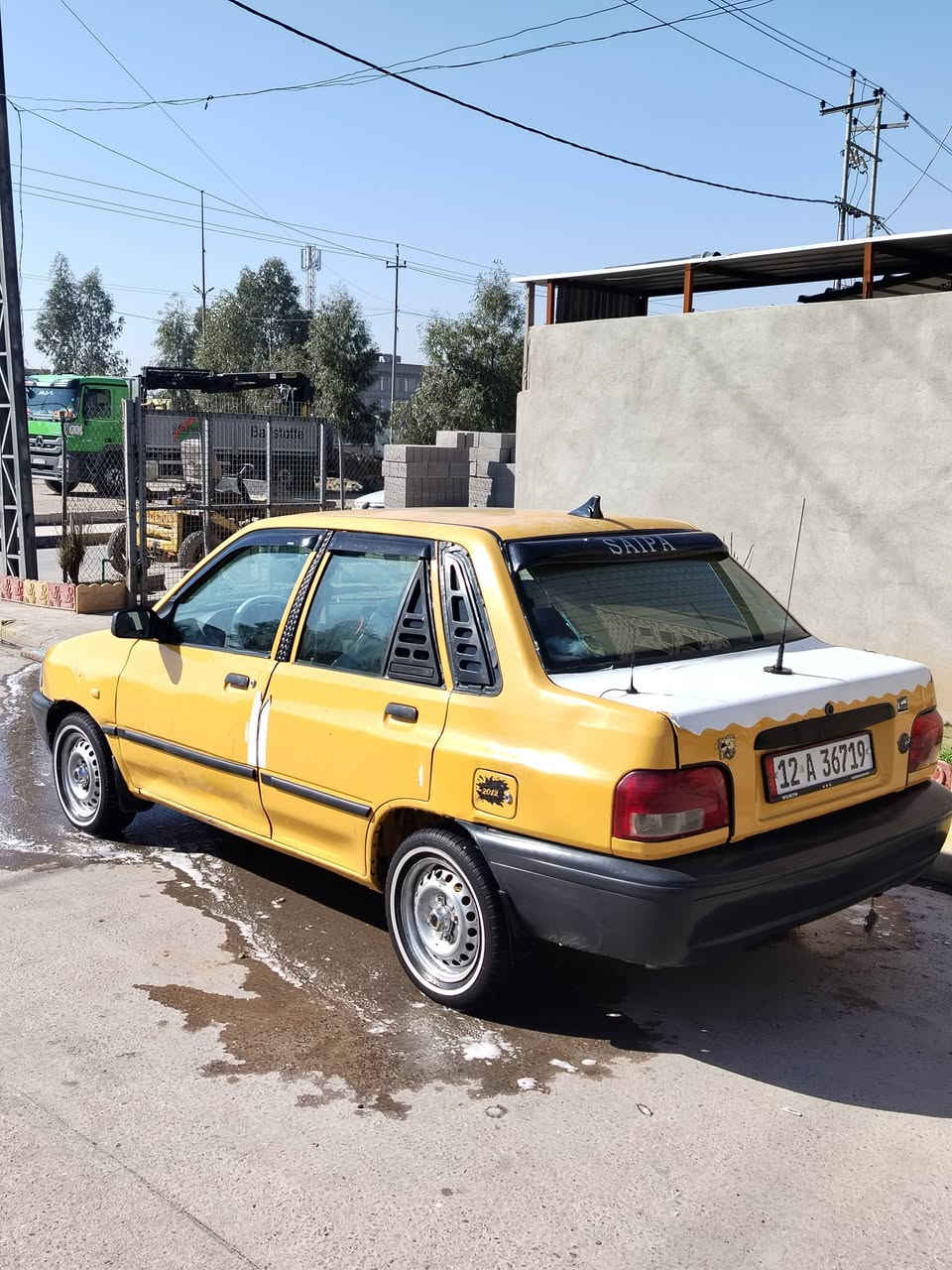 السلام عليكم
سايبا 2012 رقم نينوى مسطرة غرامات 0 هيئه 150 ع المشتري شاصي مصلح شاشه بيها غرفتها حلوه شرط التحويل كلج عينه بوربرينات جدد درام شفتات داخل خارج جدد طخم جديد سعر 25 بيها مجال بسيط  

***********
