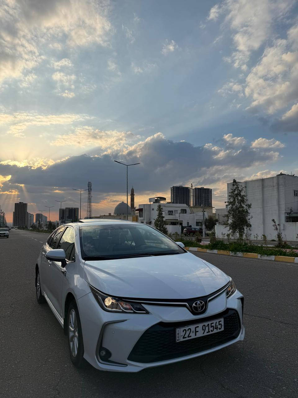 تويوتا كورلا 2024  خليجي
مواصفات جيهان
فتحة سقف 
ممشى 47 
مكاني اربيل 
واتساب ☎️  ***********
