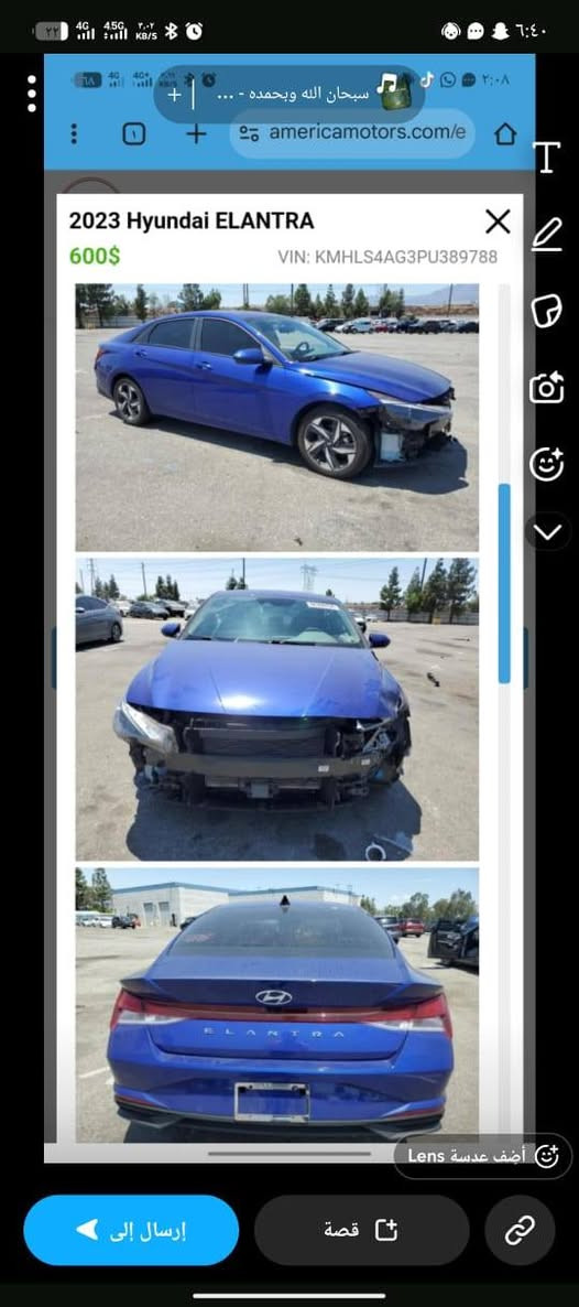 لسلام عليكم النترا 2023امريكي حادثها خشم البنيد من أمريكا  موجوده الصور السياره فول عده الفتحه شاشه متصل سايد ابريك دكمه وبقيه المواصفات محرك 2000دوش السياره كفاله من الصبغ تبريد تخم تاير صدر نظيف اباسمي كشي ماعوزها متشتغل تكسي المكان الدوره
ابو دشير السعر 160وبيها مجال هاتف ***********
