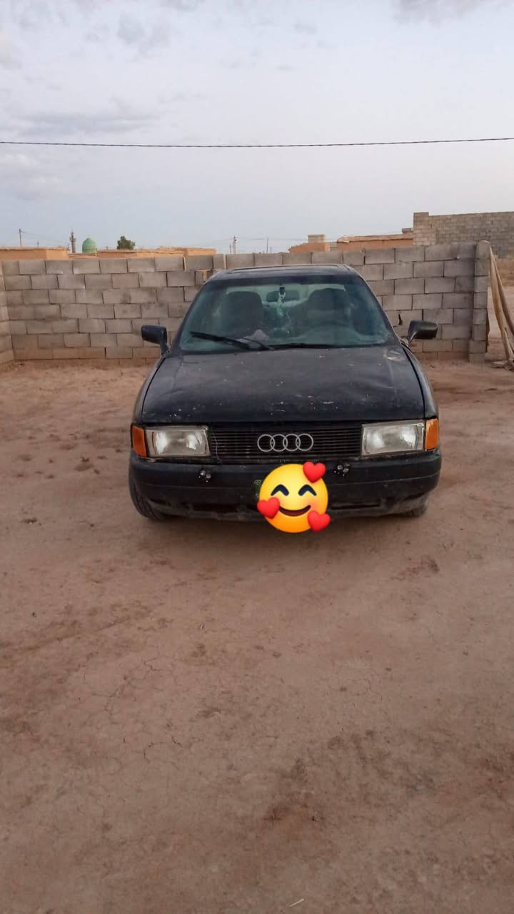 سيارة  اودي للبيع موديل92 السعر 13 ورقه وبيها مجال ترهم مراوس ***********  *********** واتساب
