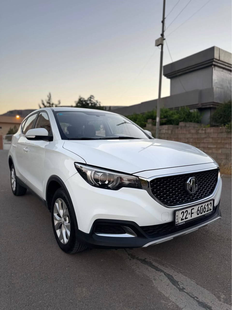 ‏MG ZS 2019 
مواسەفات کۆمفۆرد بەصمه
گێر مکینە تەبرید بەشەرت 
تەحویل واکالە نفسی روژ 
1 دەرگا سبوغ بی داخلی بە شەرت 
٢ شوێن pdr ی بچوک
سعری 92 وەرەقە و مەجال
ژمارەی تەلەفۆن
*********** سوران, أربيل
