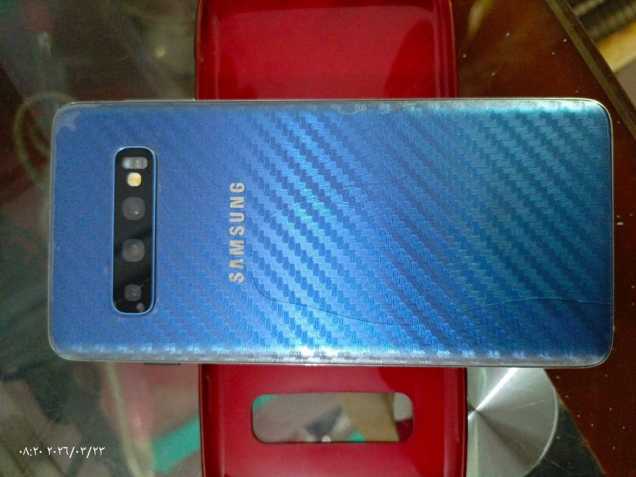 قسلام عليكم جهاز سامسونك s10 الجهاز تحفه مامفتوح ولامصلح ابد ابدد مكفوب كفالة عامه بي فط فطر بلباب مامأثر ولا فطر قوي وحاطلة لزكة للحماية لابي طبع ولا اي شي جهاز بلادي مال بيت كامرات صوت قوي كله شغال وين ميعجبك نفحصة الصور كدامكم وشوفي للبيع قفل قفل 165 مكاني نجف ويرهم مراوس هم رقمي ***********
