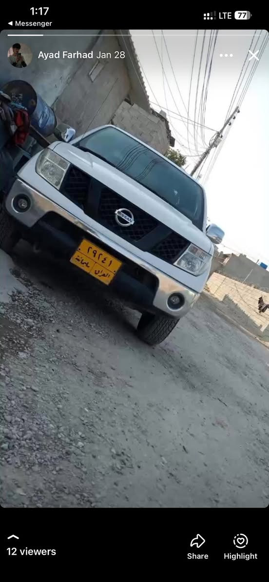 ئەم ناڤارە بۆ فرۆشتن مۆدیلی2009 مەکینەنەکروەتەوە تەقەورەقەی بەشەرتە  تەبریت لەسەر سویچ چواتایە تازەیە  سەیارەکە ماڵی دۆشتە تابڵی شتیکی جوانە  سعر٩٥مەعمەلەیەکی کەم  ژمەرەتەلە فون***********
