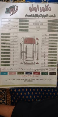 النترا ٢٠١١ • مكينة ١٦٠٠ • رقم اربيل