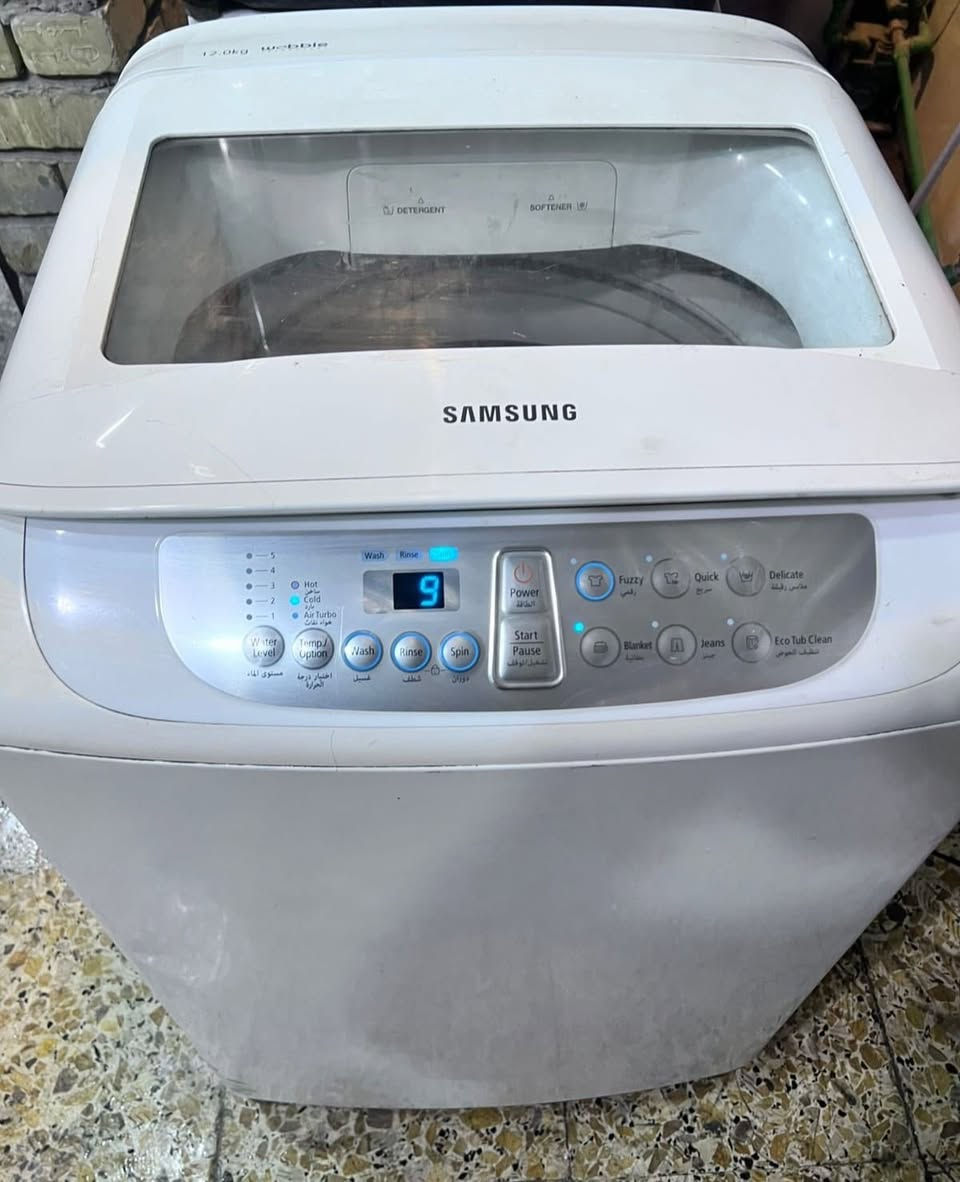 غساله سامسونك 12 كيلو 175 ثلاجه 16 قدم 150 مجمده 150 غساله صحون 210 طباخ كريازي كله شغال باب الفرن مينسد للاخير 190 دوشك 75 براد 50 ميز طعام 100 ديوان 7مقعد 150 طباخ 4 عيون80 الاسعار وي توصيل مكان بغداد *********** واتساب
