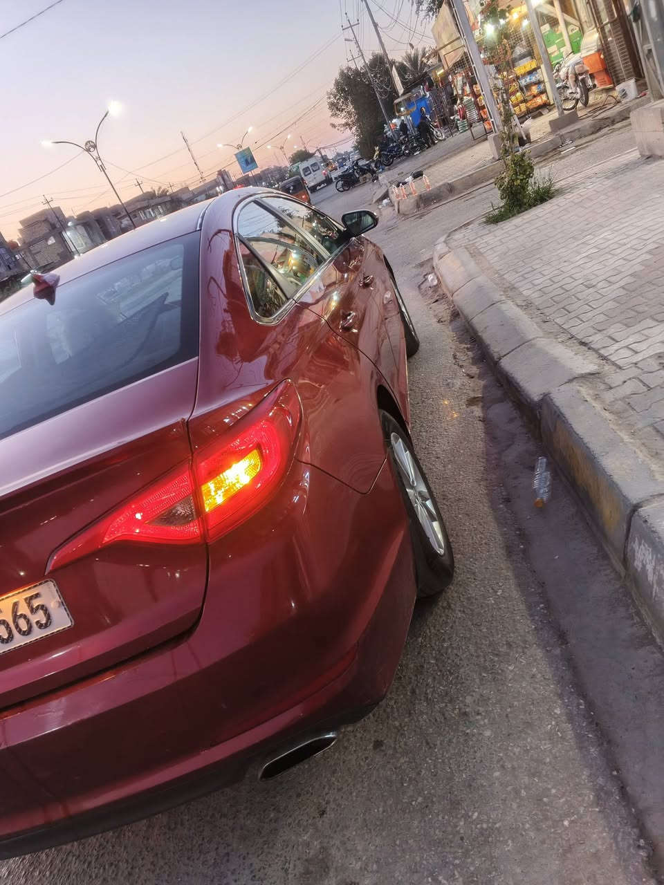 سلام عليكم سياره سوناته موديل 15جاهزه رقم كربلاء حادثه تخريب يعني سرقه 3قطع بدون شواصي  سنويه جديده بسمي السعر 120بيه مجال ***********
