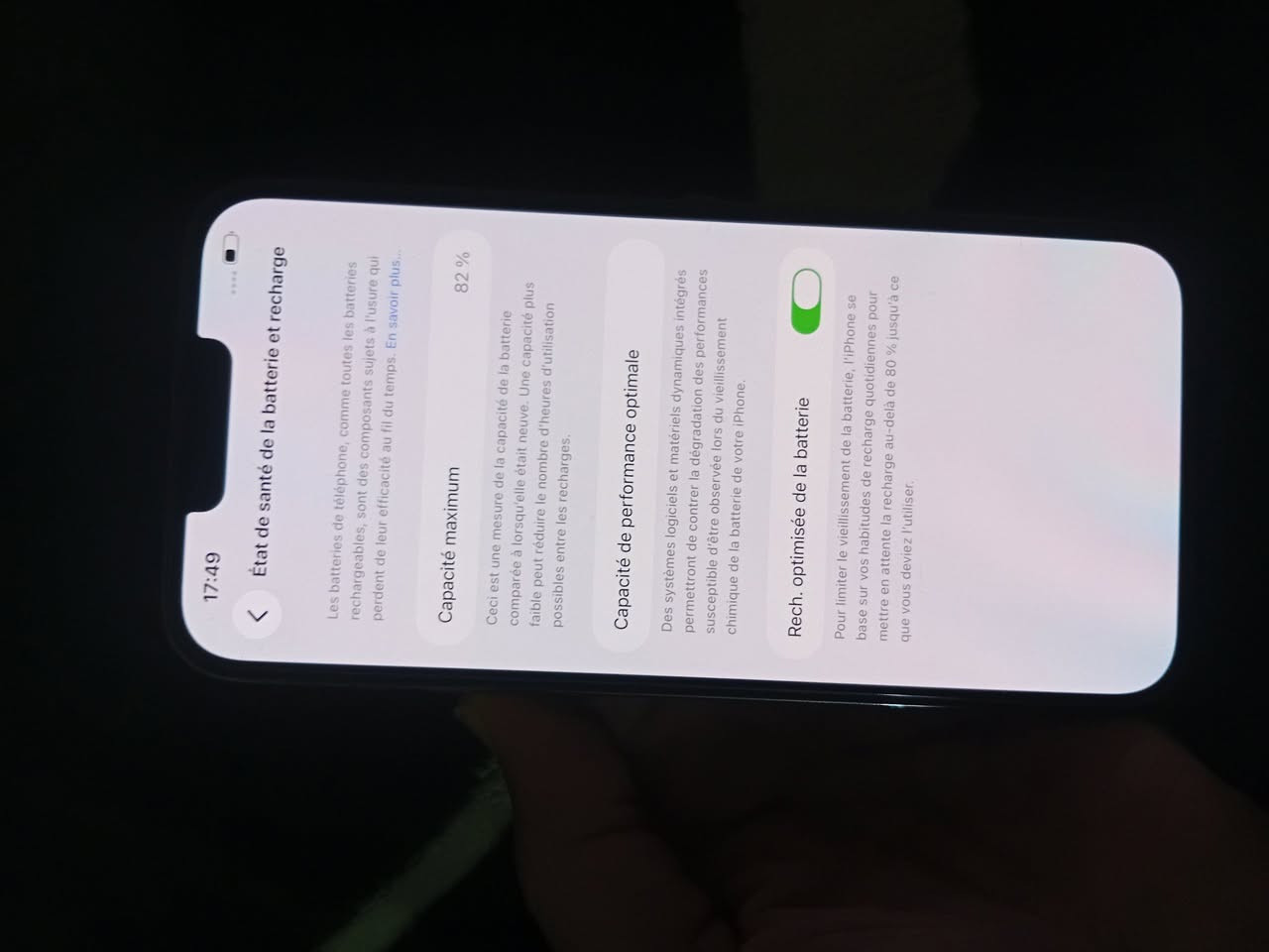 IPhone 13 pro max officiel  fiha 128g o eta Baterry 82 mzl N9ia mkinch difau  libghaha marhba


**إذا كنت صاحب هذا الإعلان وتريد حذفه لأي سبب، رجاءا أرسل رسالة إلى الدعم الفني**