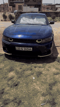 جارجر موديل 17 سياره مقفوله من الصبغ كفاله بدون اي صبغ بيها بس بارد وا...