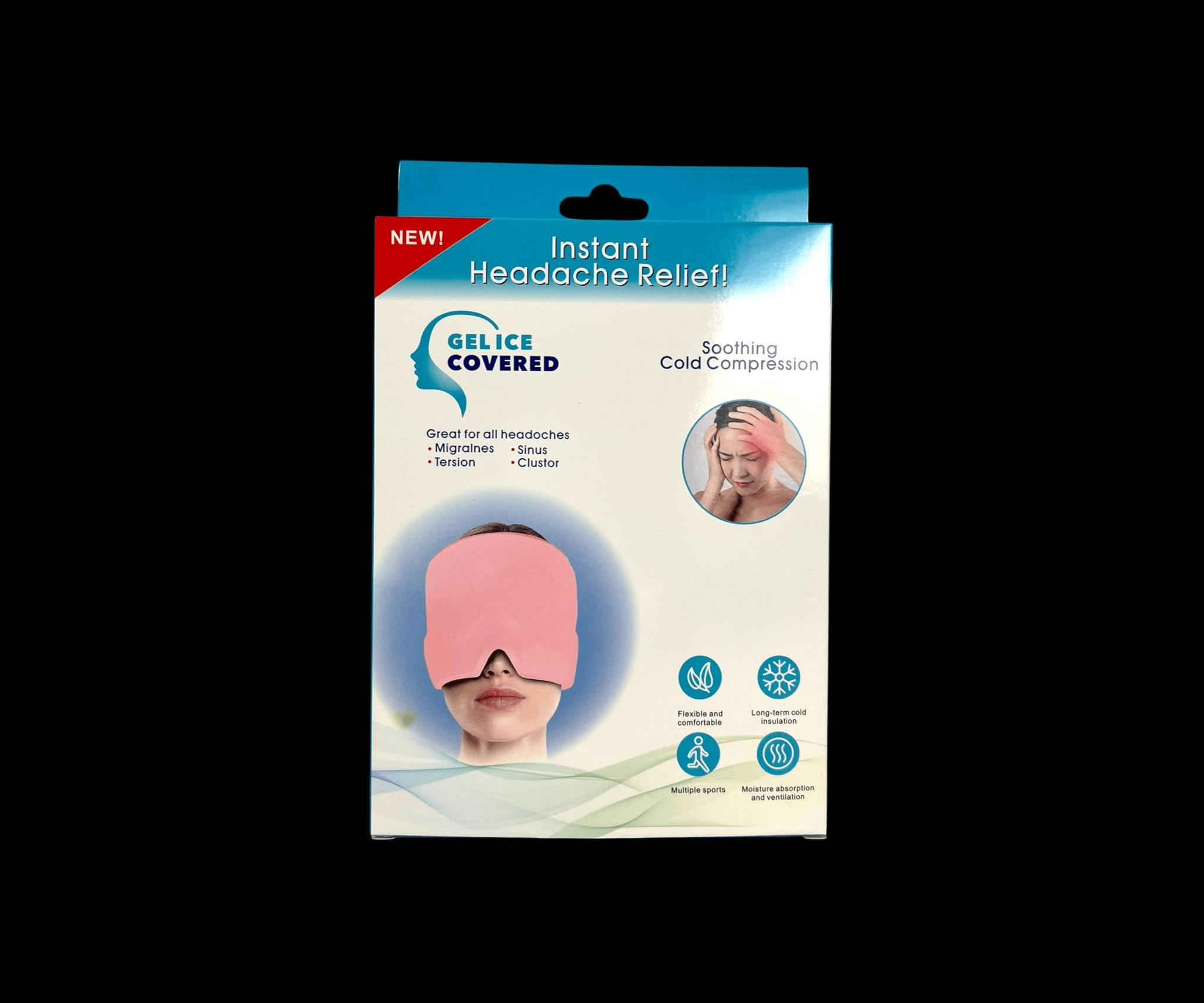 قناع جل تبريد وتدفئة لعلاج الصداع النصفي وتخفيف الألم

الاستخدامات:

تخفيف الصداع بأنواعه (الصداع النصفي – التوتري – الجيوب الأنفية – العنقودي).

تقليل الالتهابات والانتفاخ حول العين والجبهة.

الاسترخاء بعد يوم طويل أو إجهاد العمل.

يساعد على النوم العميق عبر حجب الضوء بالكامل.

يمكن استخدامه ككمادات باردة أو دافئة حسب الحاجة.

المميزات:

تصميم يغطي الرأس بالكامل بزاوية 360° لتوزيع متساوٍ للضغط والتبريد.

جل طبي مرن يحتفظ بالبرودة لفترة طويلة (Flexible Medical Gel).

إمكانية الاستخدام باردًا (يوضع في الثلاجة) أو دافئًا (تسخين خفيف).

قماش Lycra مطاطي ناعم وصديق للبشرة، قابل للتنفس ويمتص الرطوبة.

تصميم مريح للأنف (Ergonomic Nose Design) لحجب الضوء بالكامل.

خفيف الوزن ومريح أثناء النوم.

متوفر بعدة ألوان: أسود – رمادي – وردي – بنفسجي – أزرق.

الوزن التقريبي:

طبقة مفردة: 360 غرام

قياس المنتج: 24 × 17 سم.

محتويات الصندوق:

1 × قناع جل تبريد وتدفئة للرأس.

الملاحظات:

يُحفظ في الثلاجة لمدة 1–2 ساعة قبل الاستخدام البارد.

لا يوضع مباشرة في الفريزر لفترة طويلة.

يمكن تنظيفه بقطعة قماش مبللة فقط.

مناسب للرجال والنساء.

قياس الكارتون:

- الطول: 13 سم
- العرض: 3 سم
- الارتفاع: 20 سم 🔥✨السعر 15


**إذا كنت صاحب هذا الإعلان وتريد حذفه لأي سبب، رجاءا أرسل رسالة إلى الدعم الفني**