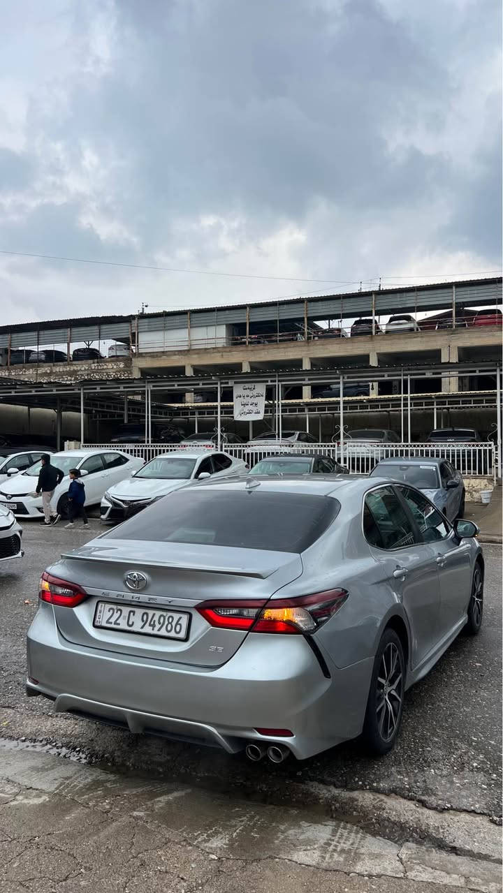 السلام عليكم 
تويوتا كامرى موديل2023
سعر : 195 و مجال  
اللون : سلفر
عداد المسافة :45 الف
حجم المحرك : 2.5L ( 4.سلندر )
ملاحظة السيارة :  سياره فقط شبر بوند صبغ بدون دواخل قطعتين تبديل شريكة نفس لون بدون دواخل

المواصفات : SE
كاميرا خلفيه
شاشة 📺  
رادار امامي (تحديد مسار)
‏‎رادار جانبي (نقاط عمياء)
‏‎رادار خلفي (التحذير من الاصطدام)
‏‎حساسات امامي
‏‎حساسات خلفي 
نظام (𝐄𝐂𝐎)
نظام (𝐍𝐎𝐑𝐌𝐀𝐋)
نظام (𝐒𝐏𝐎𝐑𝐓)
تحكيم ستيرين
كشنات كهربايي 
كشنات هيتر
تبريد لمس
لايتات (𝐋𝐄𝐃) ليد عدسة زينون 
بلاجكتور (𝐋𝐄𝐃) ليد 
بكلايتات (𝐋𝐄𝐃) بيلادي
ويل كروم
تفاصيل اكثر الاتصال علی ارقام التاليه ‏
واتساب 
☎️[ *********** ]

عنوان :عقرة📍

‏ اكر, نينوى
