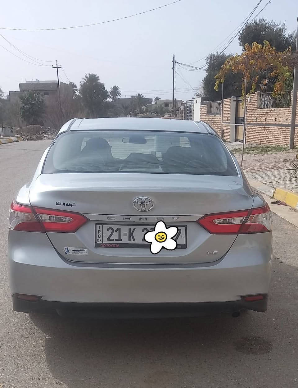 سلام عليكم من رخصة الادمن
كامري 2018 le سنويه جديد الي 2030 شرط التحويل ماشي 100 
وارد أمريكي 
حادث مثل ماوضح بالمنشور 
بونيد   تبديل امريكا  وصندوق صبغ بل عراق  وسياره  جاهز من كل شي
السعر 160$وبيهامجال بصيت حك الجي مكاني قضاءالطوز شراي اتصال ‏‪0774 8 10 1016‬‏
