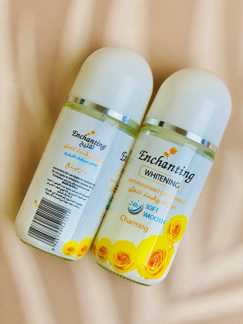 ✨ ديللي جسمج بنعومة وانتعاش طول اليوم ✨

مزيل العرق Enchanting Whitening 🌼
يحمي من التعرّق ويعطي إحساس بالنظافة والانتعاش لمدة 24 ساعة 🤍

🌼 يخفف الاسمرار
🌼 ناعم على البشرة
🌼 ريحة ناعمة وثابتة
🌼 مناسب للاستخدام اليومي
خلي انتعاشج وثقتج تدوم طول اليوم


**إذا كنت صاحب هذا الإعلان وتريد حذفه لأي سبب، رجاءا أرسل رسالة إلى الدعم الفني**