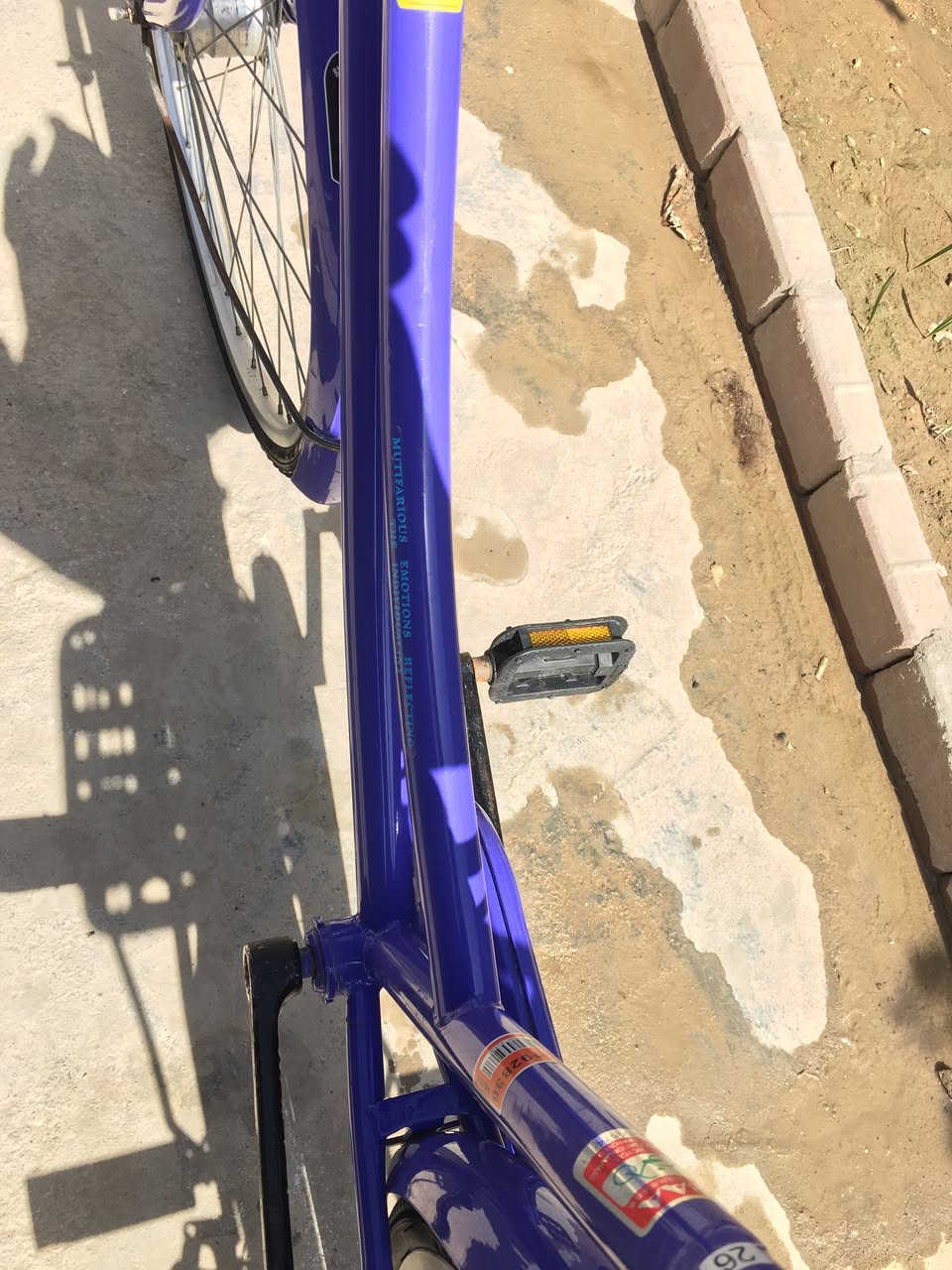 السلام عليكم بايسكل 26نضيف كلش شخط مابي  لون 🟣بنفسجي فاتح كلوب حساس اي نقص مابي السعر 100وبي مجال


**إذا كنت صاحب هذا الإعلان وتريد حذفه لأي سبب، رجاءا أرسل رسالة إلى الدعم الفني**