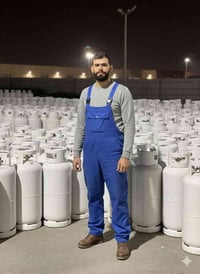 بائع غاز متجول  تعبت من استهلاك الغاز كل خمسة ايام قنينة  يمنة نوفرلك ...