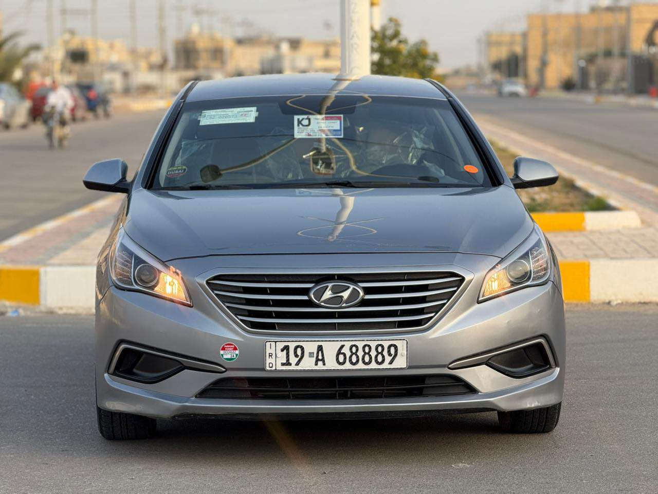 البيع سوناته 2016  رقم كربلاه بسمي مشروع وطني رقم جديد هزه جديده سنويه لل٣١ سياره وارد مريكي كفاله ضربه وصبق وتبديل وغرق فقط جاملق الخلفي صبغ سياره جديده علئ وضع شريكه شرط مكينه ما مفتوحه ماشيه ١٠٠  الف مكينه وكير وحداده وتخم تاير كفاله وسعر ١٢٣ وبيه مجال مكان سياره ناصريه 
*********** وانه خادم
