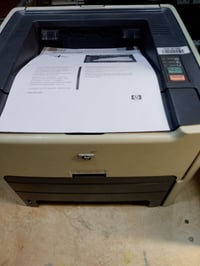 طابعة HP1320 • ليزرية • كاترج متوفر