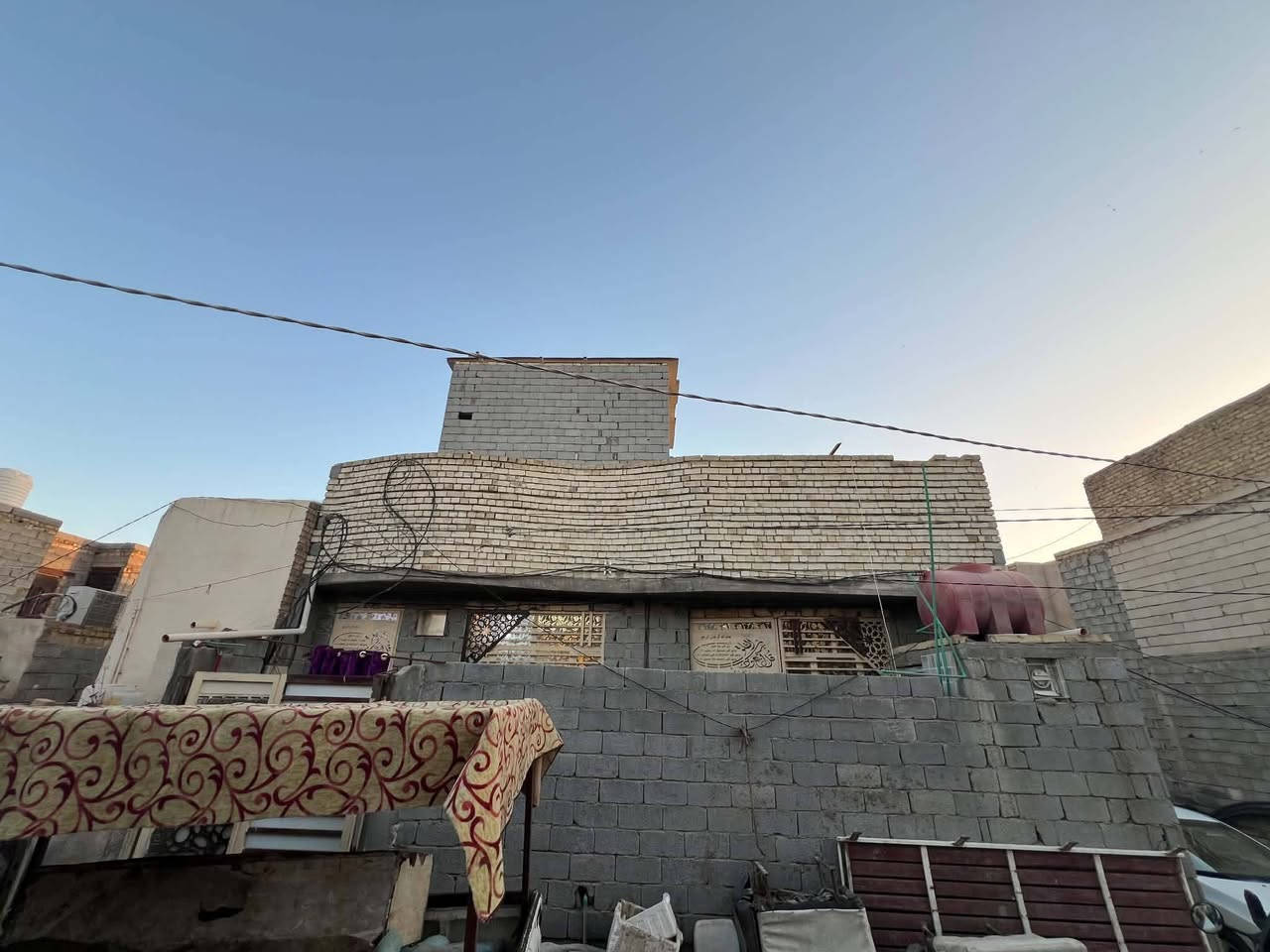 سلام عليكم بيت[ 150متر] كربلاء قضاء الحر منطقة رجديه السوادة قرب حسينية ام البنين البيت طابقين طابق الثاني مامكمل دواخل البيت بناء حديث طابق الأرضي ستقبال مطبخ غرفتين صاله.. طابق ثاني نفس ترتيب الطابق الأرضي
***********}}}***********
سلام عليكم بيت[ 150متر] كربلاء قضاء الحر منطقة رجديه السوادة قرب حسينية ام البنين البيت طابقين طابق الثاني مامكمل دواخل البيت بناء حديث طابق الأرضي ستقبال مطبخ غرفتين صاله.. طابق ثاني نفس ترتيب الطابق الأرضي
