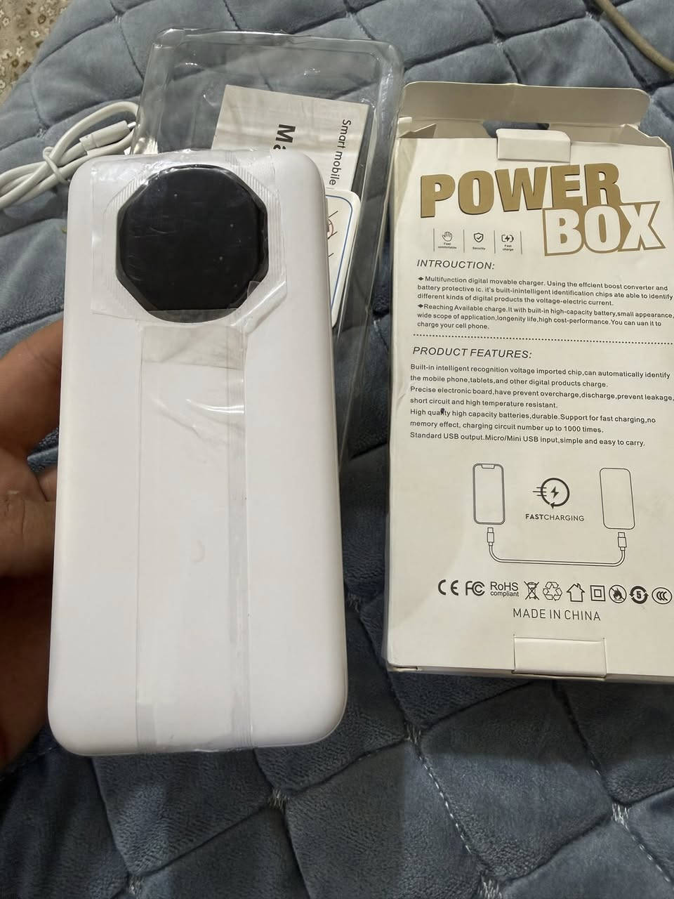 بور بينك شحن سريع سعه بطاريه عاليه 300000mAh
العنوان دور نفط تجي تاخذه من لبيت للاستفسار الاتصال على الرقم *********** 
السعر 25
