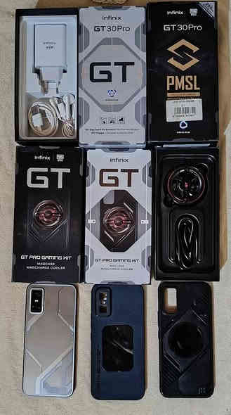 اقرأ التفاصيل رجاءا.. بيع او مراوس حسب القناعة 
انفنكس جي تي 30 برو .. مستخدم نضافة 99% بعده داخل الضمان.. مع كامل ملحقاته الاصلية كارتون وشاحنه وهيتفون وكفرين وفريز تبريد .. مكفول من العطل والتصليح 
ذاكرة 256 ورام 12+12 .. 
معالج ميديا تك دايمنستي 8300 بوبجي 120 فريم ..
شاشة اموليد بتردد 144 هيرتز ..
بطارية 5500 وشحن سريع بقوة 45 واط وشحن لاسلكي بقوة 30 واط ..
كاميرا 108 + 8 وتصوير فيديو 4 كي
يدعم شريحتين اتصال.. ويدعم ازرار جانبية للألعاب
السعر 320 ويرهم مراوس 
مكاني الناصرية مركز.. ‏‪‏‪***********‬‏ ناصرية
