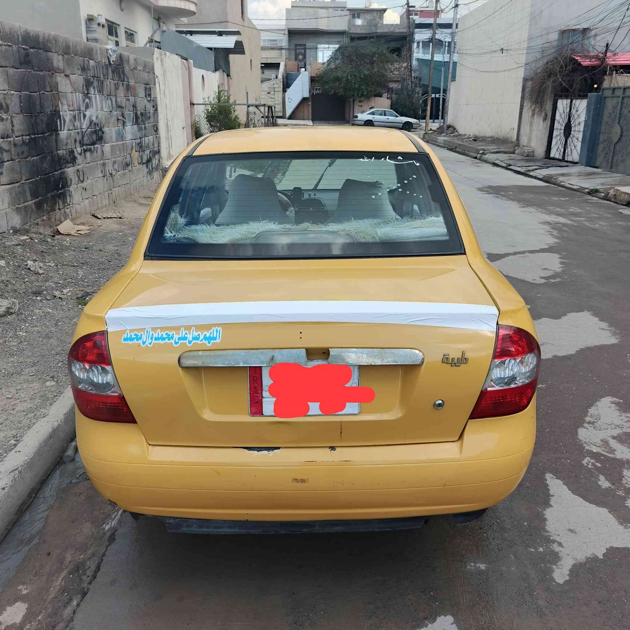 ‏طيبه موديل 2015
‏كوبون بيها 
‏تبريد تتفئه
‏طخم جديد تايرات فوك النص نضيفات
‏بيها طخه بل صندوك ترجيع بصيط ع البارد بلا معجون
‏امبدل صندوكه مال شركه 
‏هيئه وغرامه صفر 
‏رقم بغداد مشروع وطني 
‏كبل يحول صاحبه سياره كبل ع الشارع مال رزق  
‏‪***********‬
‏سعر 38 وبيها مجال
